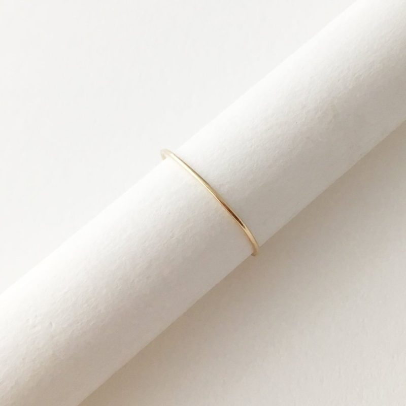 14k smooth ring 3