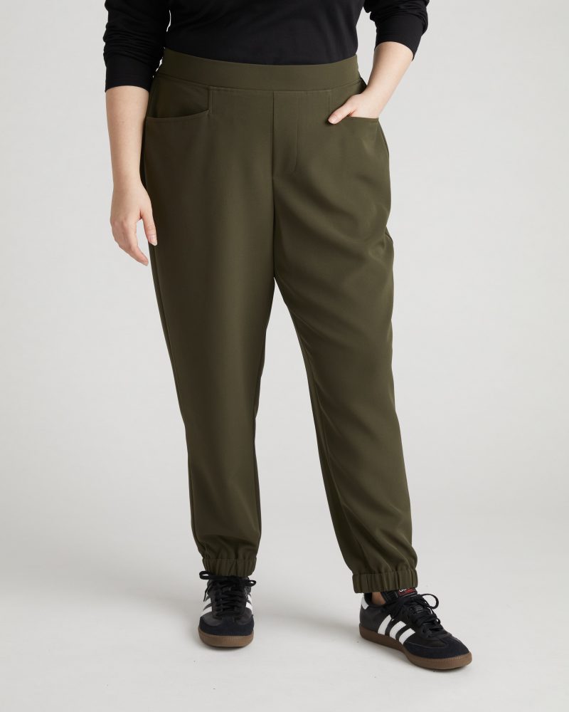 Athleisure Jogger Dark Olive USPA1555 164 002 044