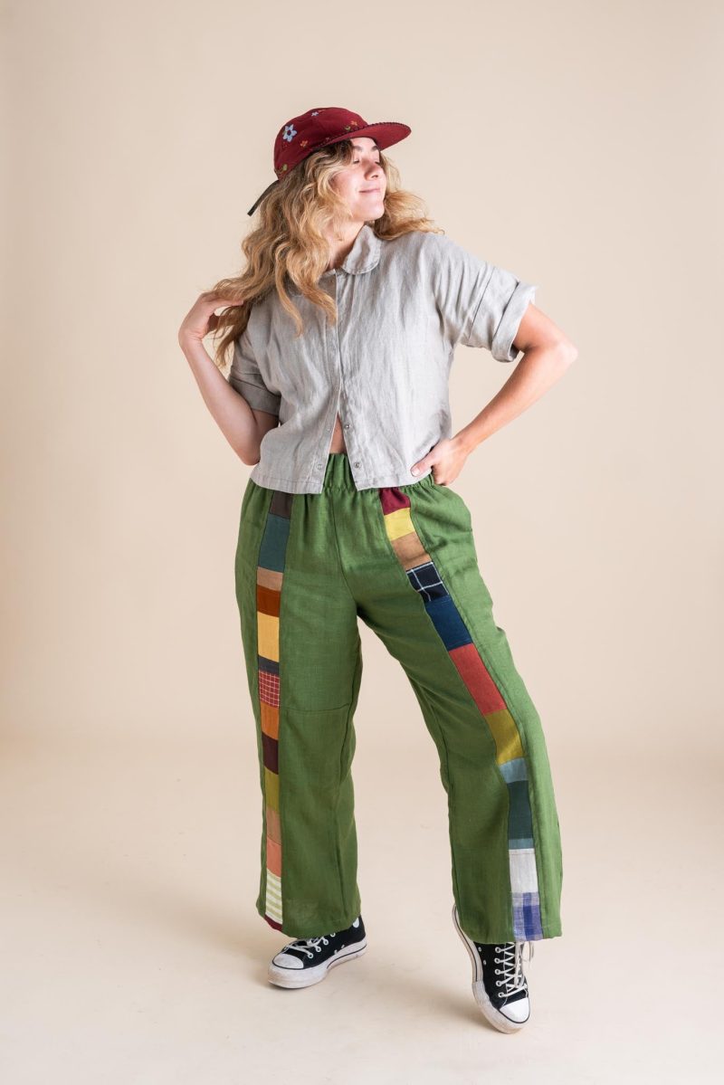 Audra Sunset Pants Patchwork 1