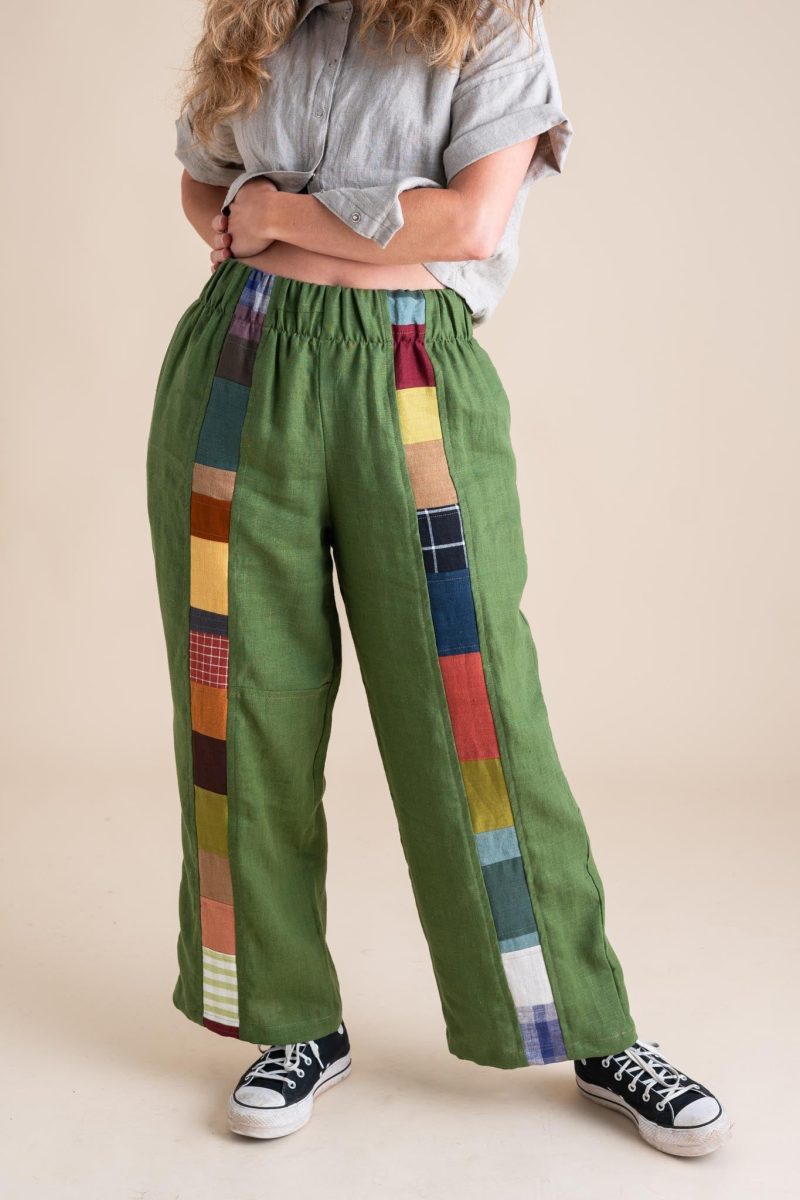 Audra Sunset Pants Patchwork 3