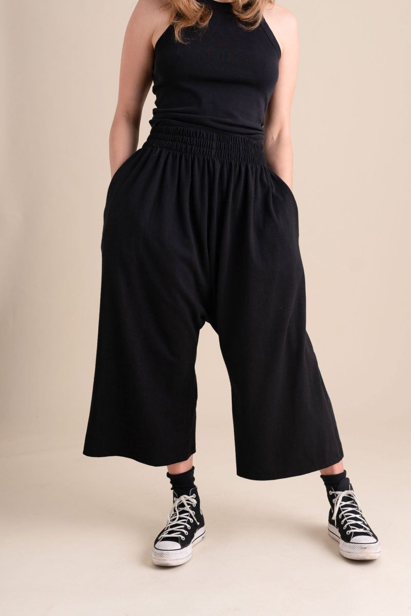 Audra Weekend Pants Black Jersey 5 2