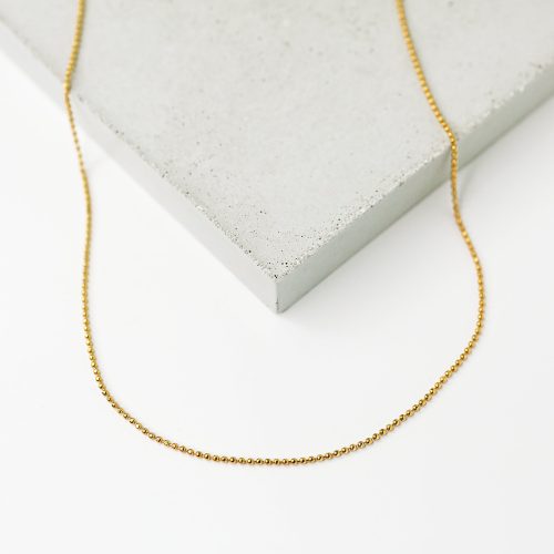 CorsicaDiamondCutBallChain Gold 01