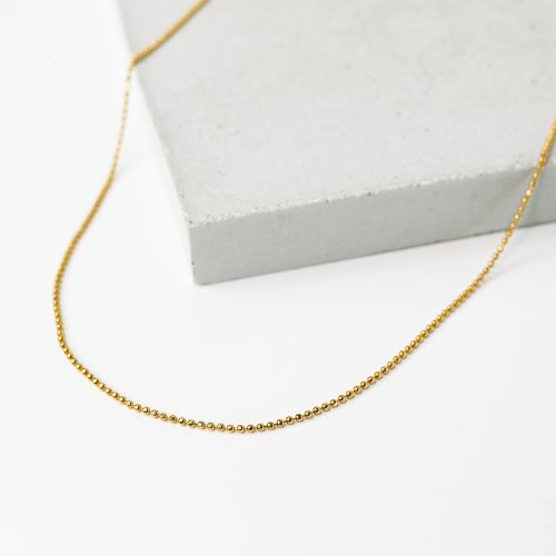 CorsicaDiamondCutBallChain Gold 02