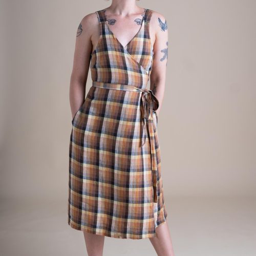 Courtney Rove Wrap Dress Sundew 2 1