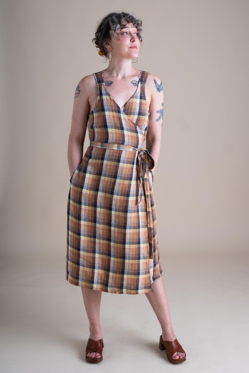 Courtney Rove Wrap Dress Sundew 2 1