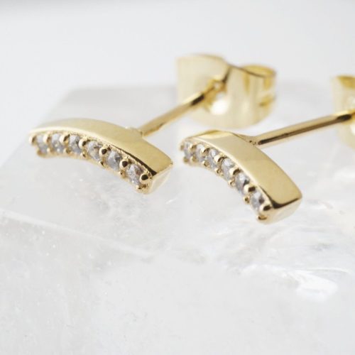 Crystal Arch Studs gold 4 be17f791 aa26 4fc1 8262 5dc6666edc46