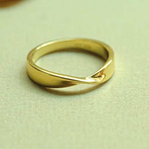 Emma Twisted Gold Ring 5