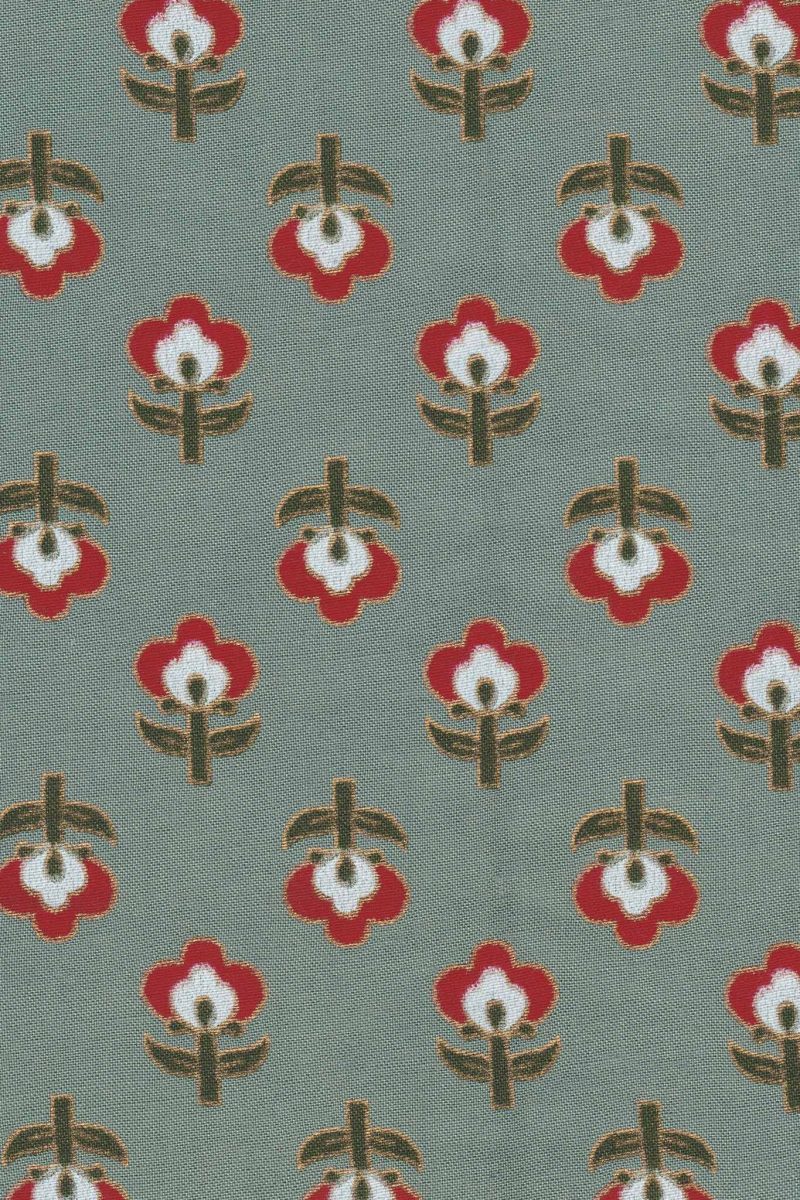 Fabric Poppy Cotton