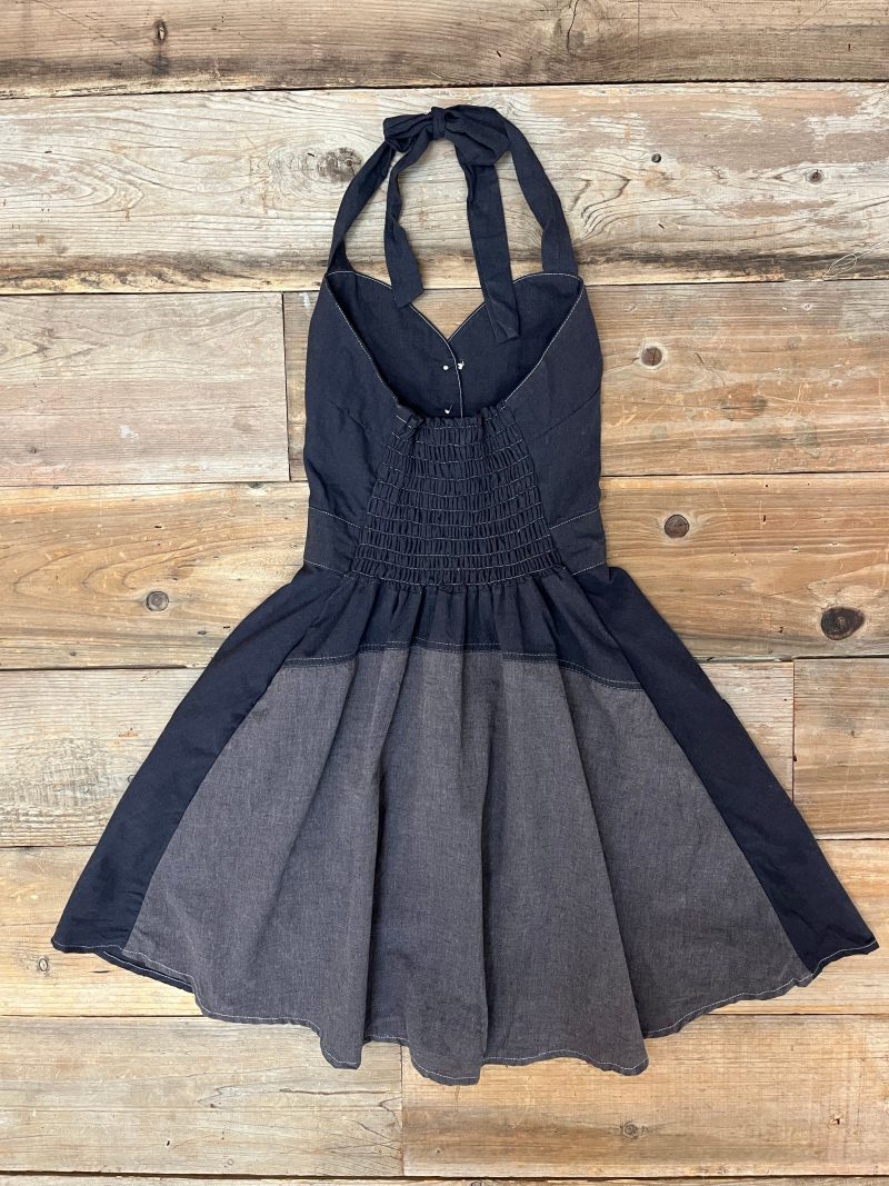 Field Day Bedding Dress Medium Charcoal Back