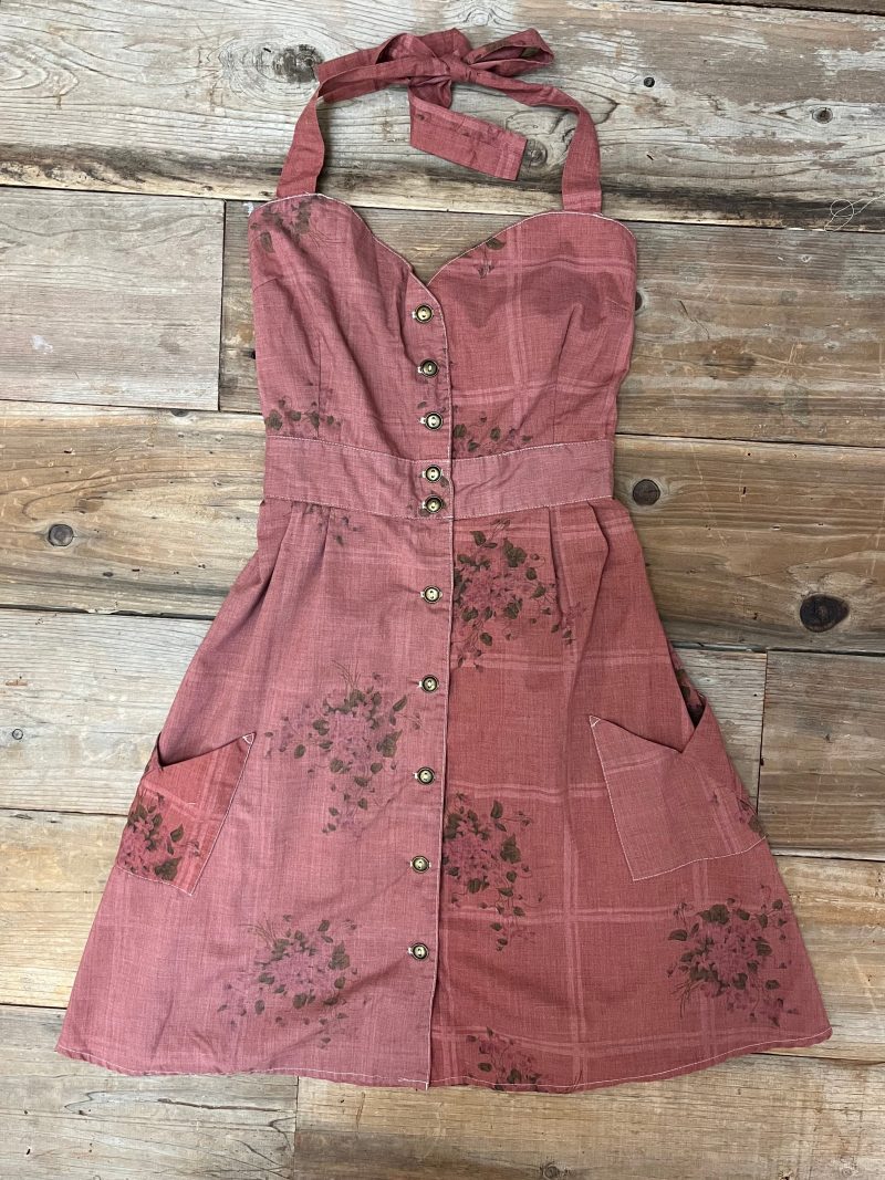 Field Day Bedding Dress XL Over Dyed Floral Picnic