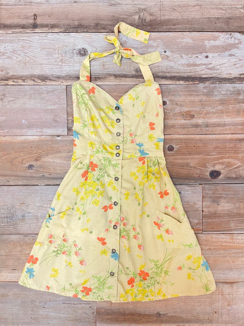 Field Day Bedding Dress XL Sweet Yellow Florals