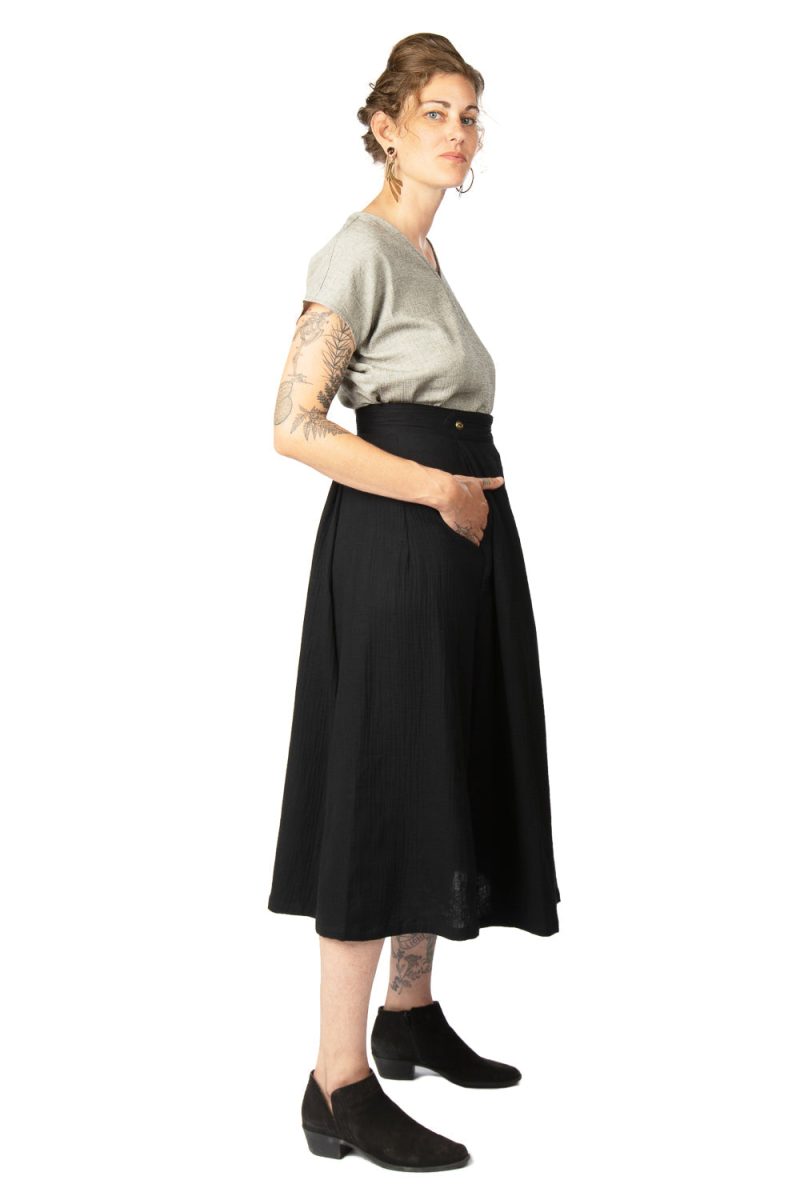 Field Day FW19 dolman top cotton high waisted rue skirt 6