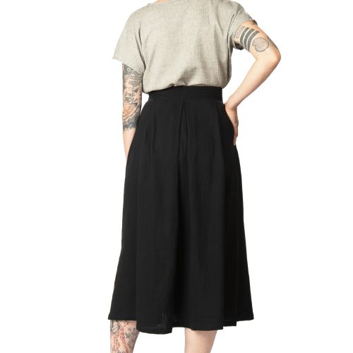 Field Day FW19 dolman top cotton high waisted rue skirt 7