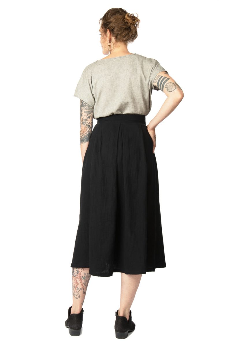 Field Day FW19 dolman top cotton high waisted rue skirt 7