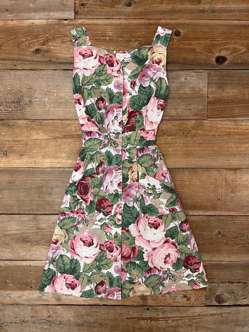 Field Day Sheet Dress Medium BOLD floral