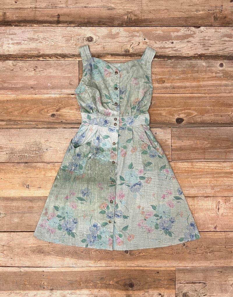 Field Day Sheet Dress XXL Over Dyed Sweet Floral