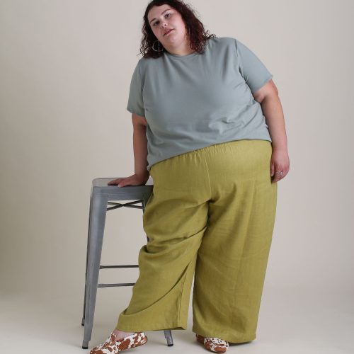 Francie Classic T Shirt Pistachio Sunset Pant Citrus Linen 3 72b23a59 ab97 4020 aeb0 3da576d0aae0