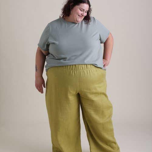 Francie Classic T Shirt Pistachio Sunset Pant Citrus Linen 8 c80d0fd6 45bd 43a0 a009 68fb0b474276