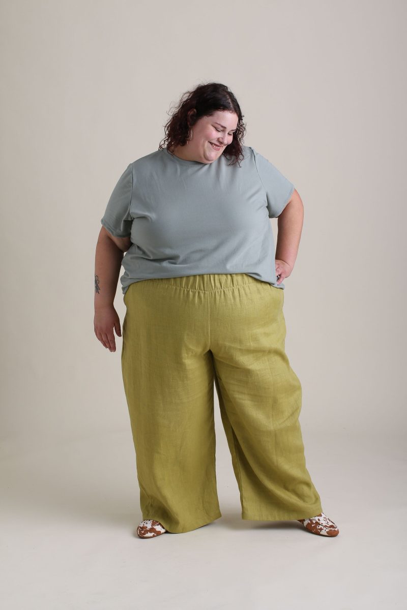 Francie Classic T Shirt Pistachio Sunset Pant Citrus Linen 8 c80d0fd6 45bd 43a0 a009 68fb0b474276