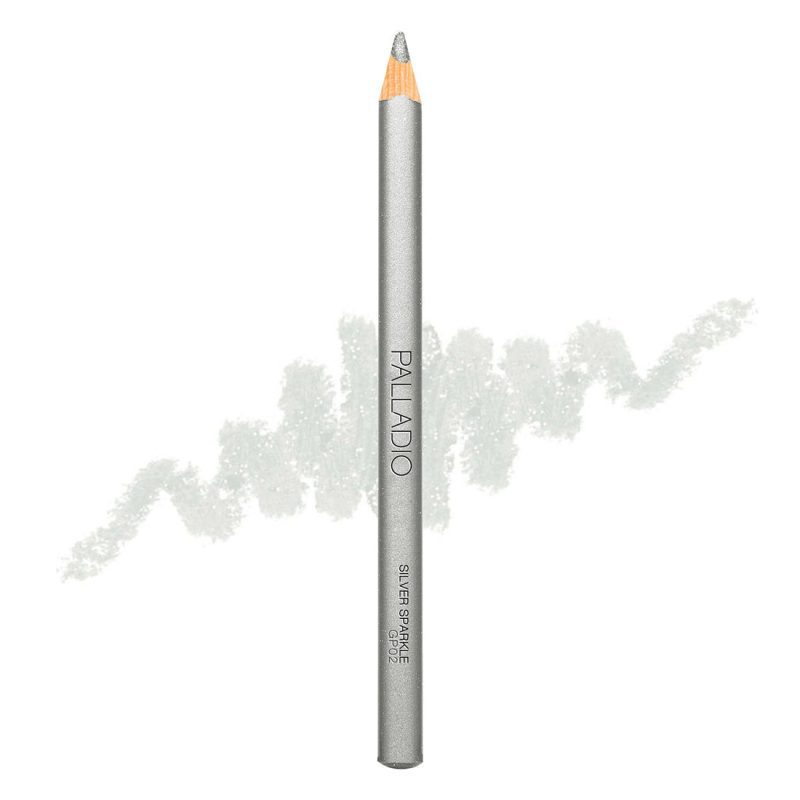 GP02 silver sparkle glitter pencil web image