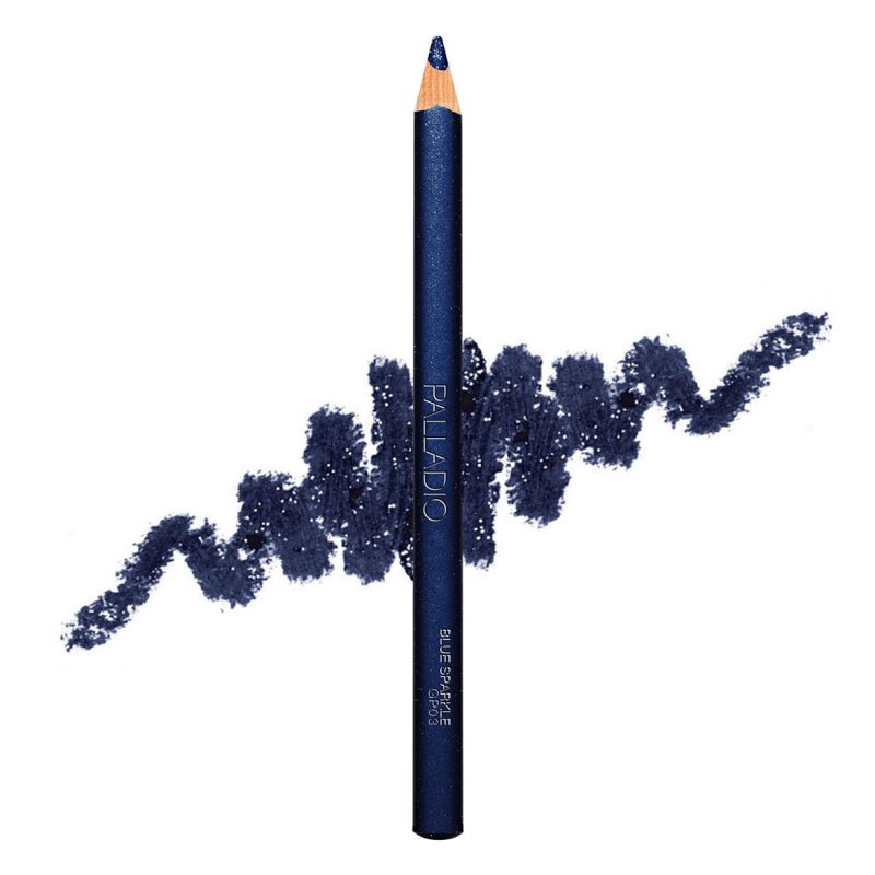 GP03 blue sparkle glitter pencil web image