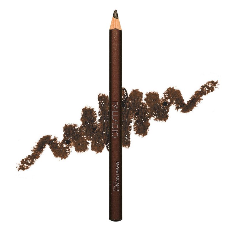 GP04 brown sparkle glitter pencil web image