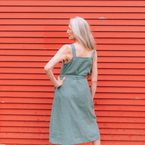 Grace Rove Dress Agave Linen Lifestyle 6