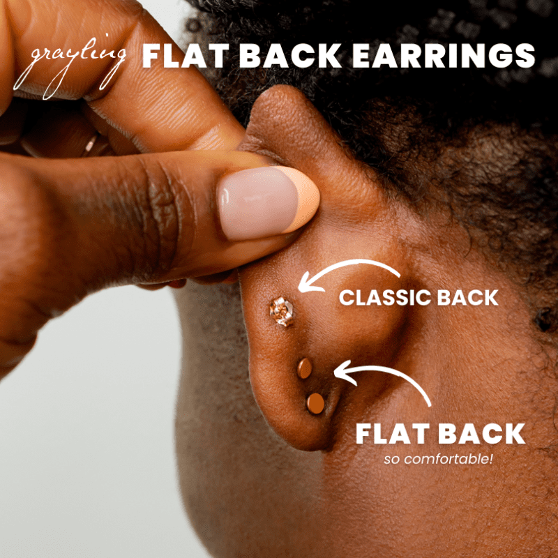 GraylingJewelryFlatBackStudEarring