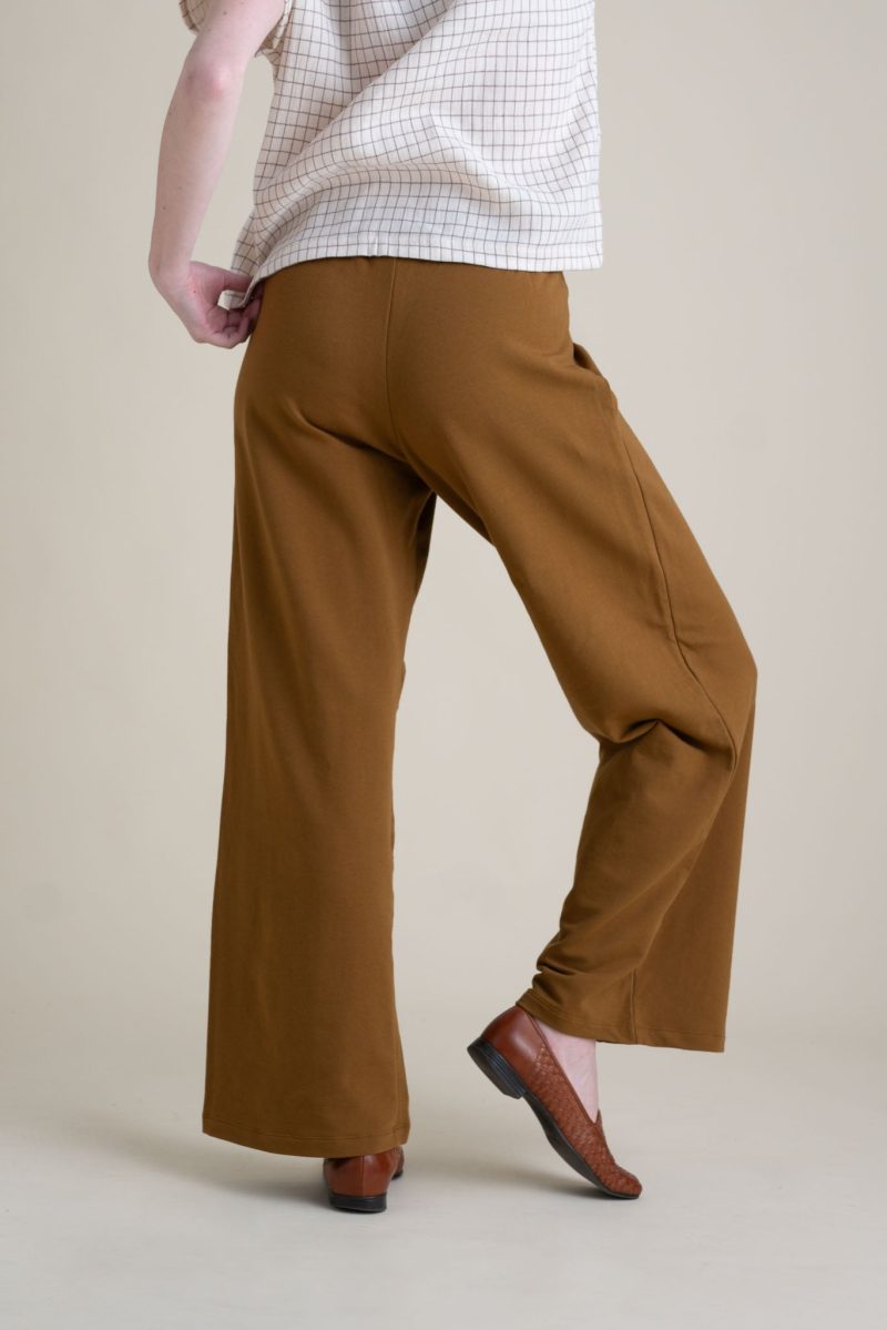 Hannah Greta Pant Almond French Terry 1