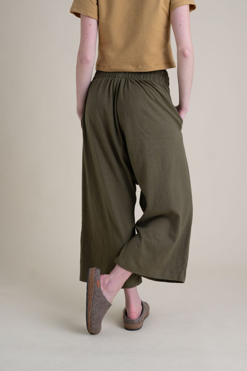 Hannah Weekend Pants Moss Jersey 1