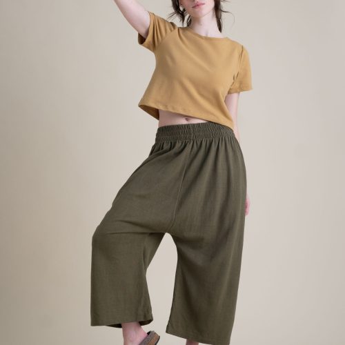 Hannah Weekend Pants Moss Jersey 3