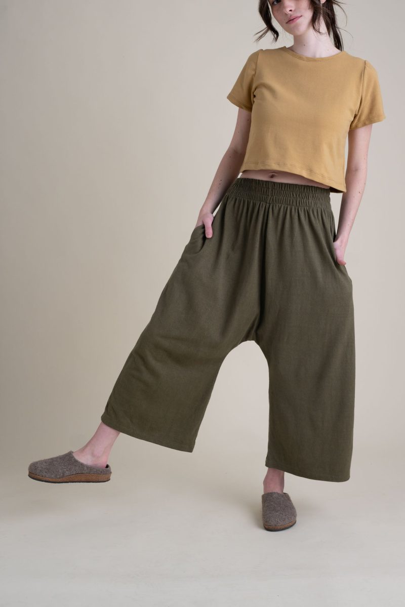 Hannah Weekend Pants Moss Jersey 6