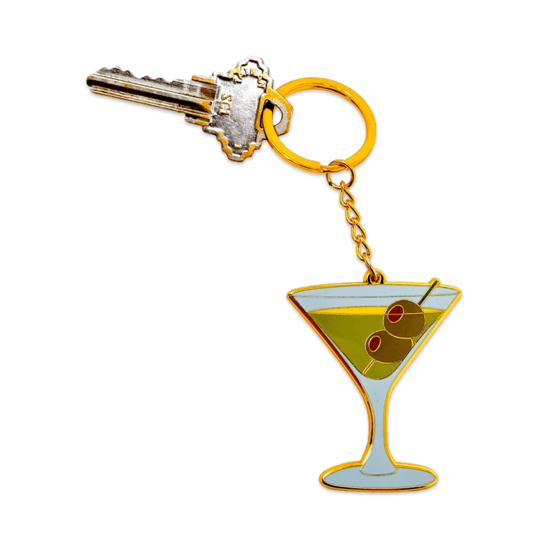 JennyLemons Keychain Martini 2