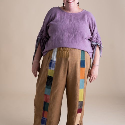 Katie Sunset Pants Patchwork 1