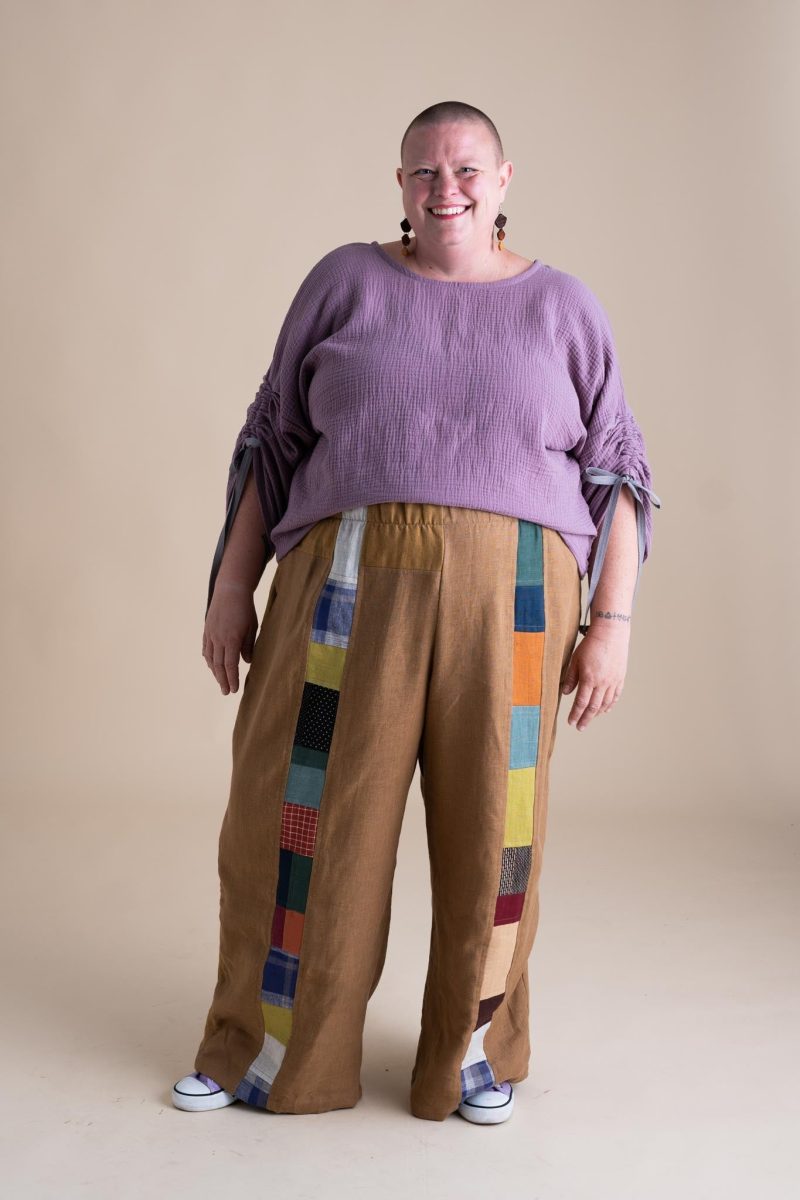 Katie Sunset Pants Patchwork 1