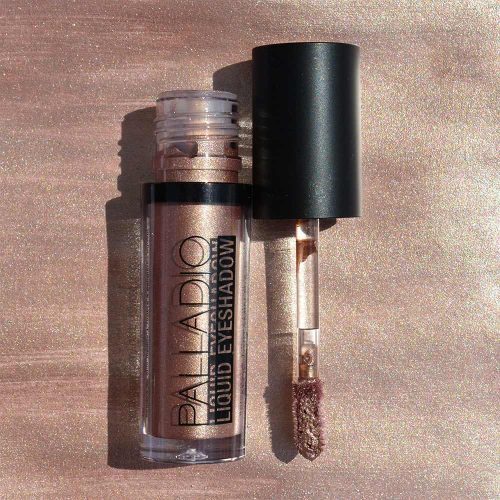 LE06 sunstone liquid eyeshadow main image with swatch