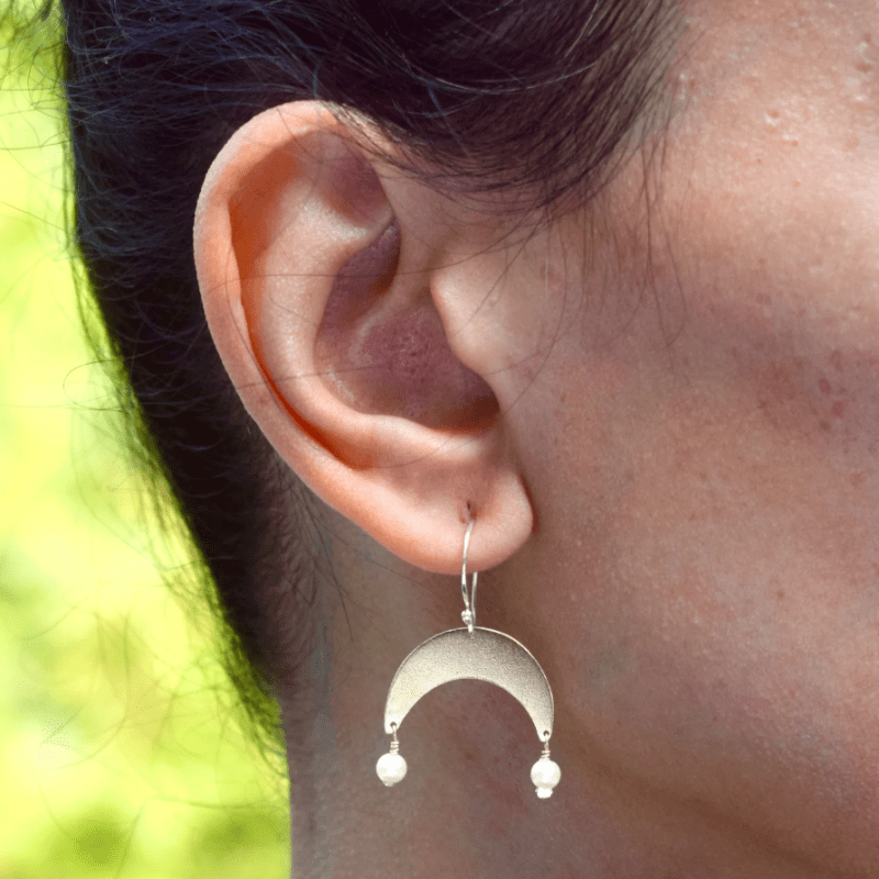 LunulaMoonDropEarrings Lifestyle