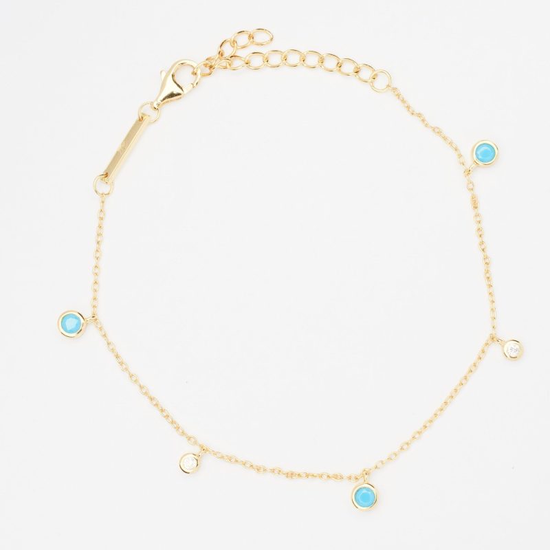 Maya 2BTurquoise 2BBall 2BChain 2BBracelet 2Bjpg