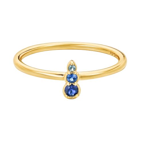 NiruCZGoldSapphireRing 2