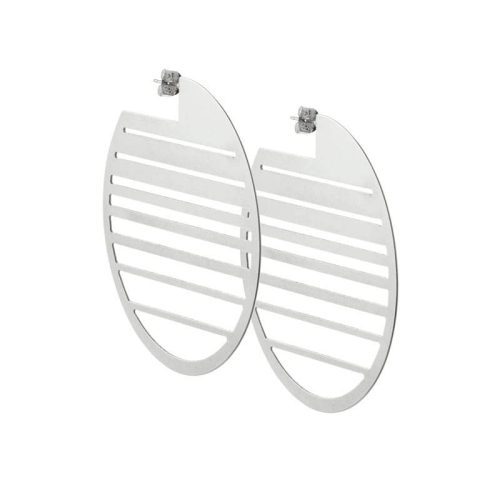 Ocaso hoop earrings silver betsy iya 02