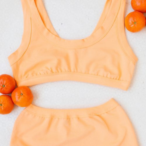 Orange Sherbet Bra 1