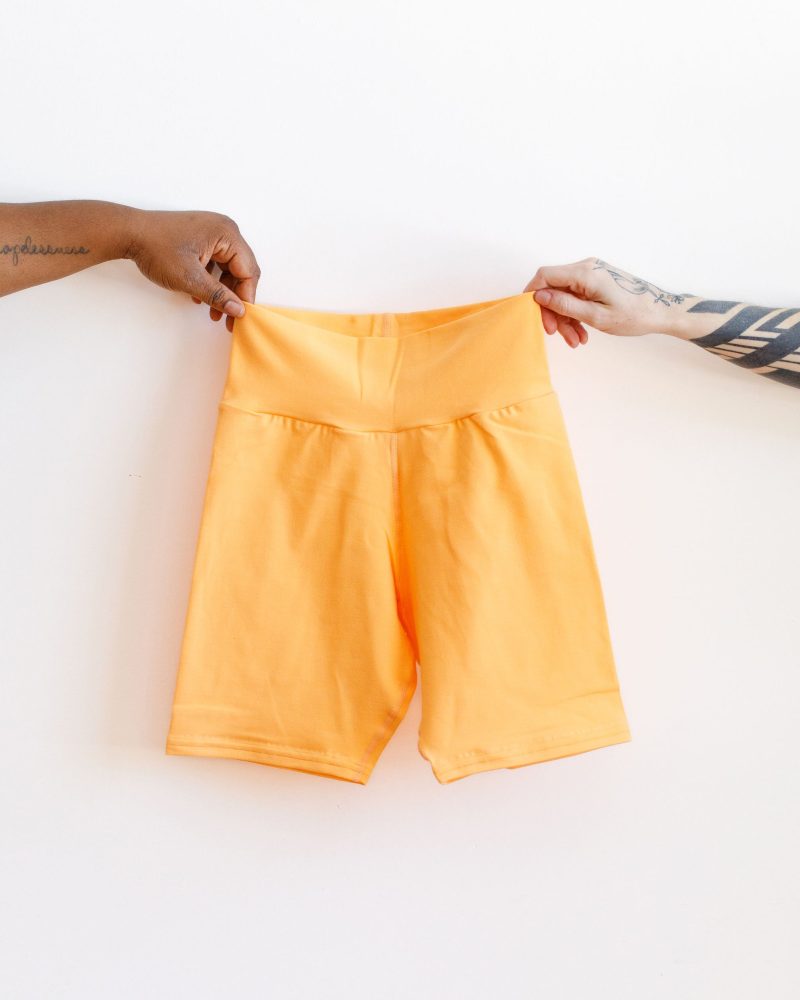 OrangeSherbetBikeShorts1