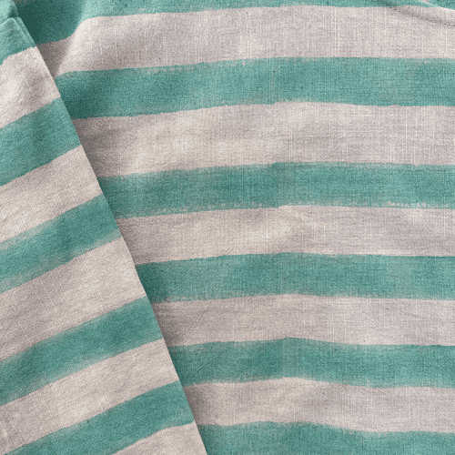 PO EMBlockprintClothingNaturalDyeTextile SeastripeSeraTop detail