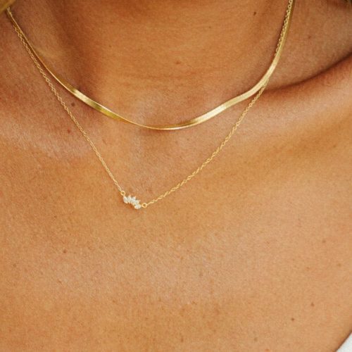 QuillFineJewelry ARC 2BNECKLACE 2B 252B 2BHerringbone 2BStyle 2B