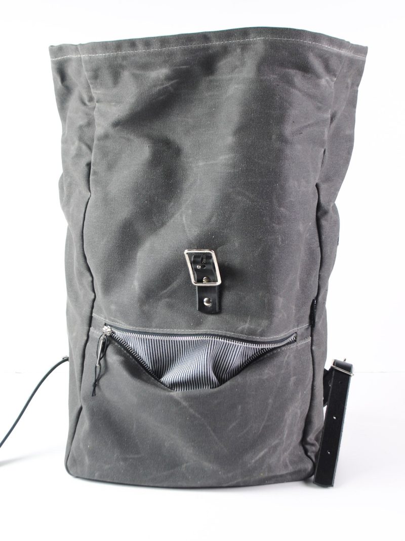 Rolltop.Open Charcoal