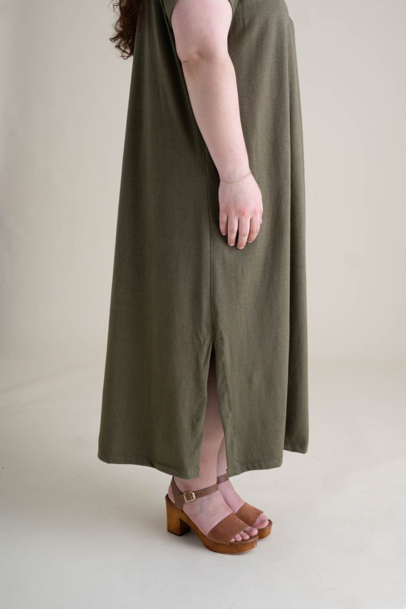 Sarah Cairo Dress Moss Jersey 2