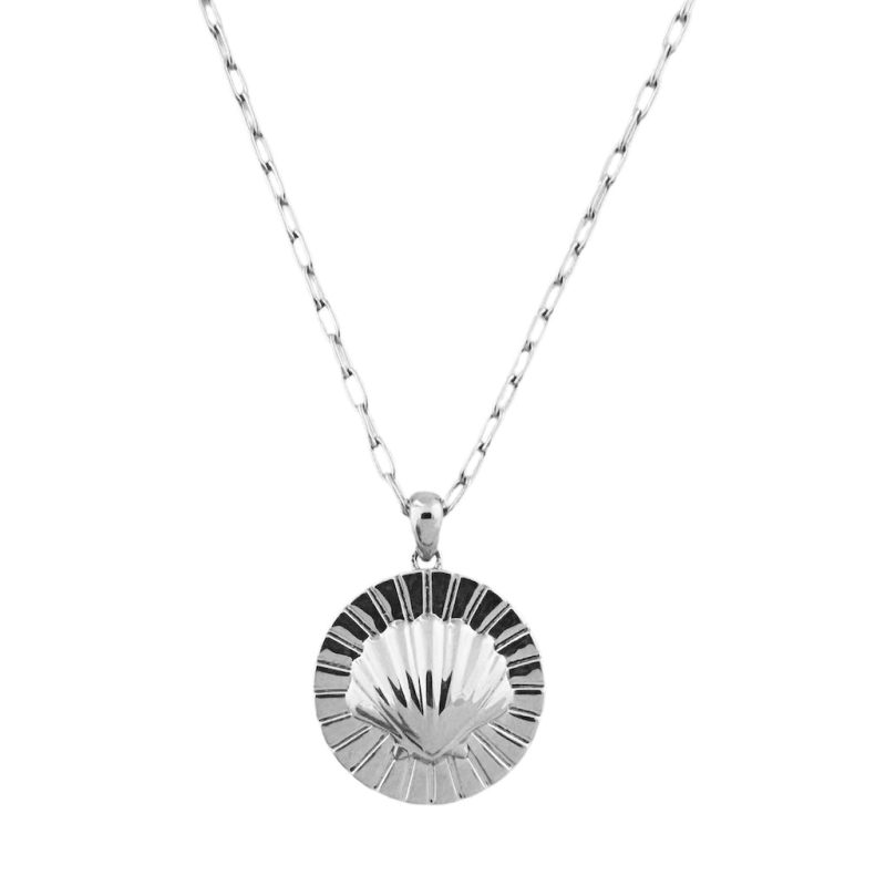 ShelldallionNecklaceSilver1