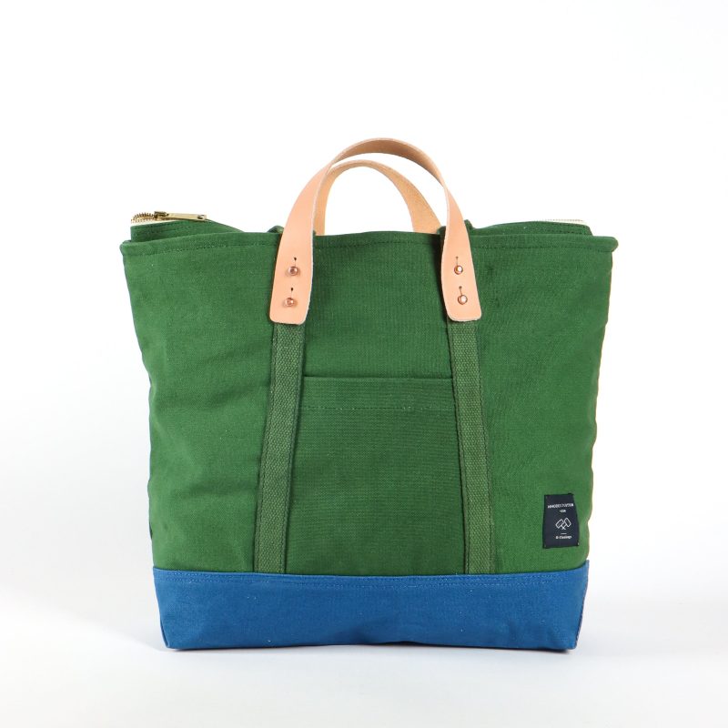 SmallZipperTote Pine Ocean1