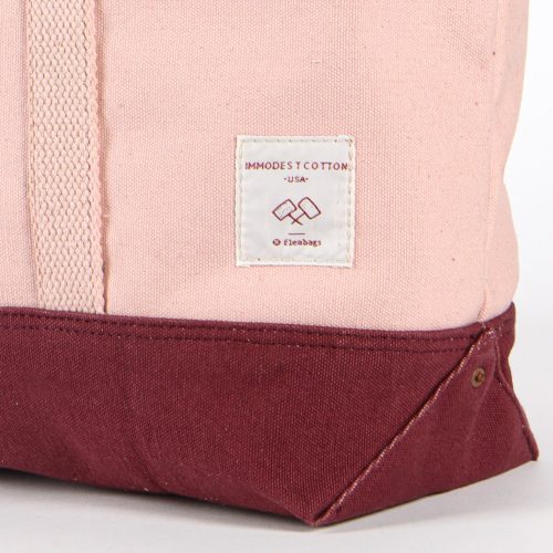 SmallZipperTote Pink Plum6