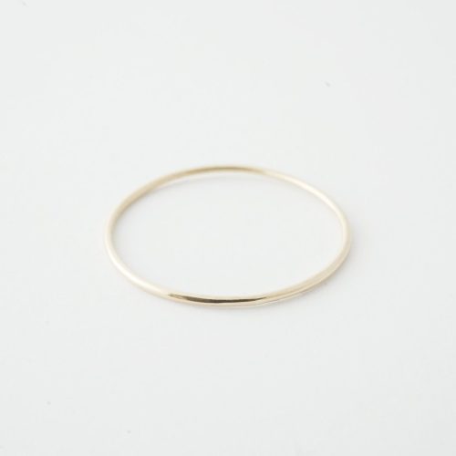 Smooth Ring gold 2